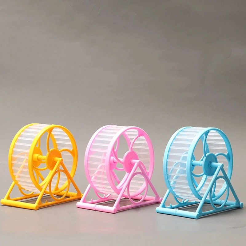 Hamster-Laufrad Ultra-Leises Anti-Verhakungs-Laufrad für Kleintiere Hamsterkäfig-Zubehör Spielzeug für Hamster – Detail 5