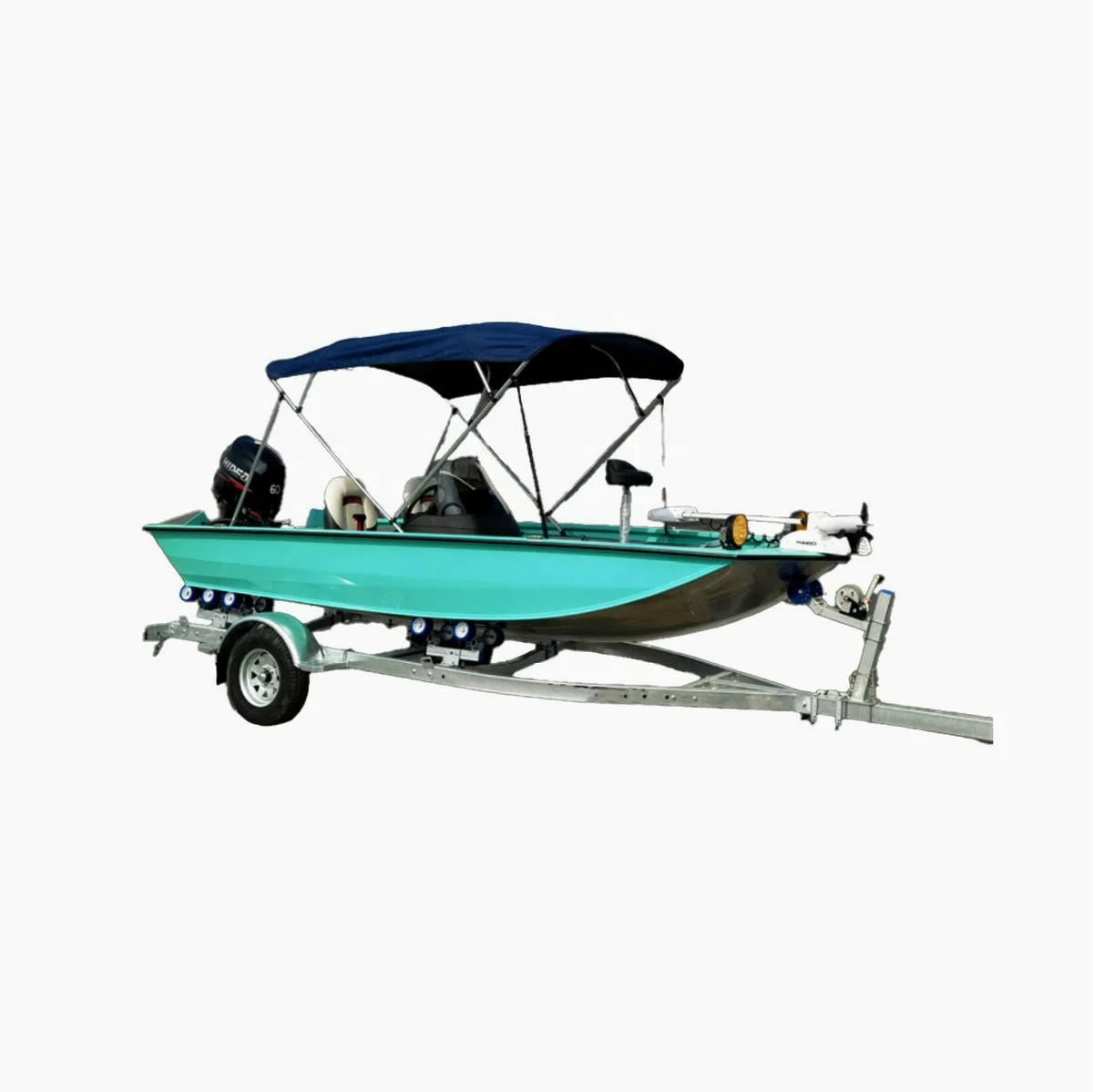Bestyear 2024 New Model 4.58m Aluminum Bass Lure Fishing Boat