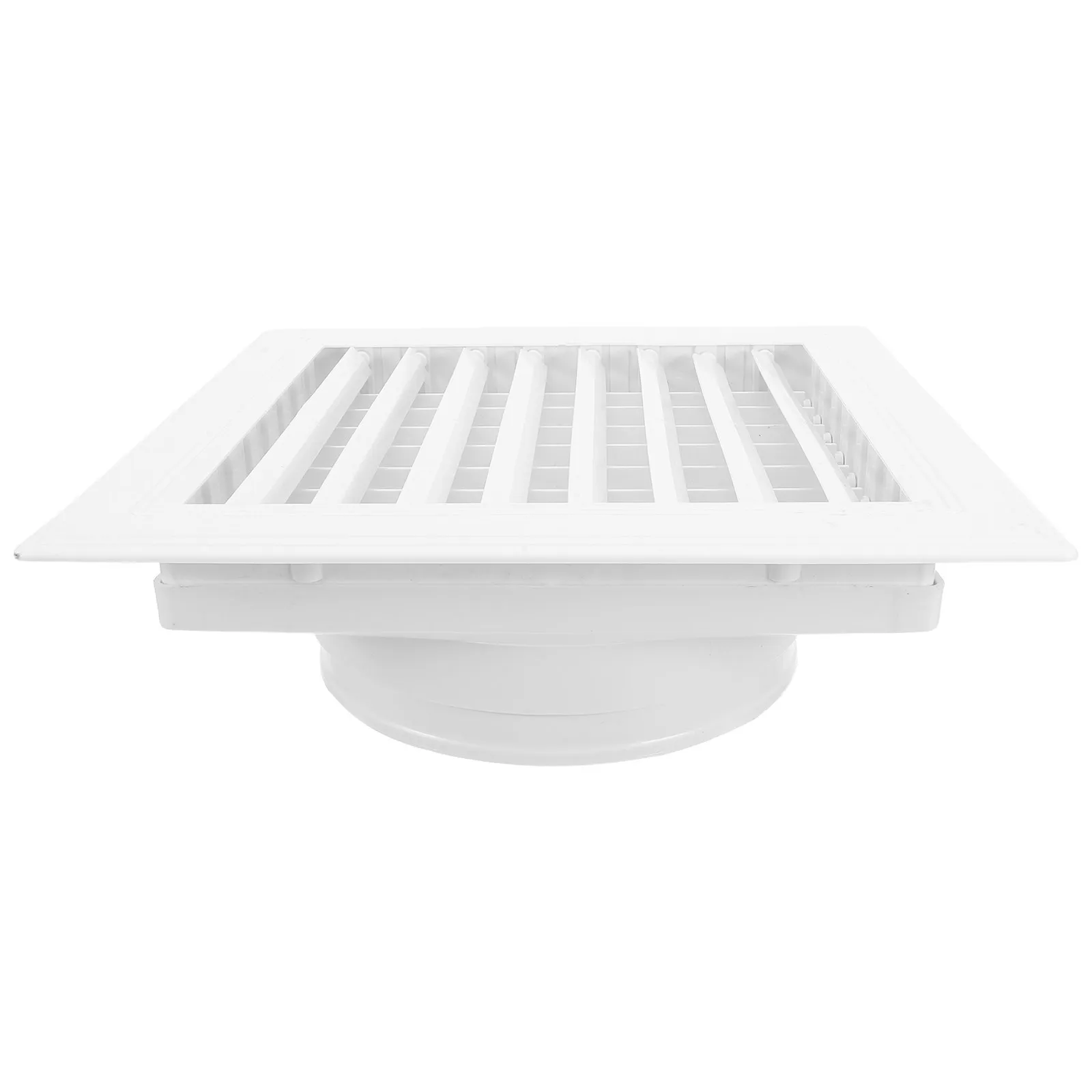 Air Conditioning Outlet Square ABS Double Layer Louver Central Air Conditioning Vent Ceiling Ventilation Outlet