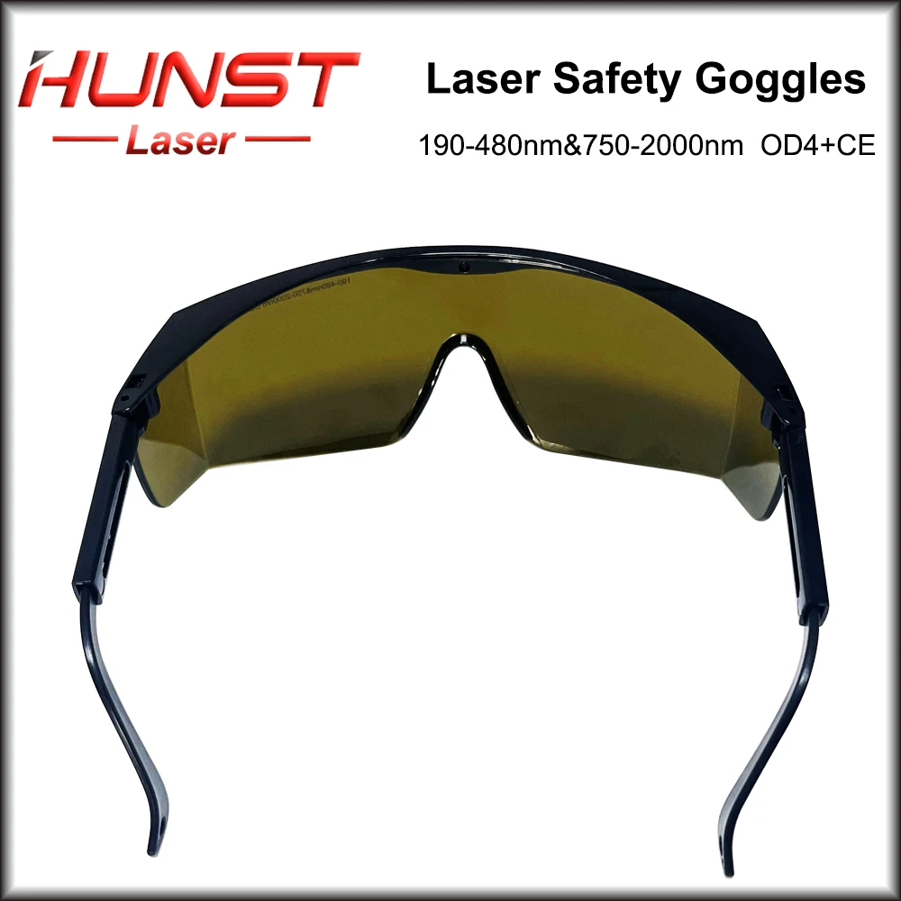 HUNST Skin Rejuvenation Beauty Hair Removal Laser UV Laser Protective Cover 190-480nm & 750-2000nm OD4 + CE Protective Glasses