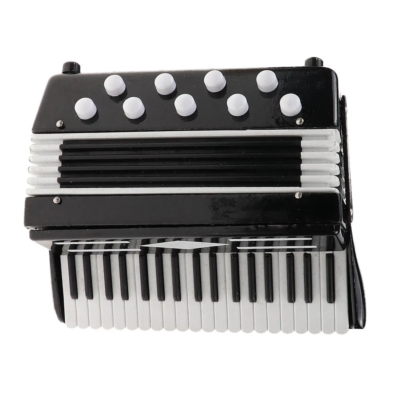 Mini Accordion Models Craft Collectible Decorative Sturdy Handmade Mini Toys