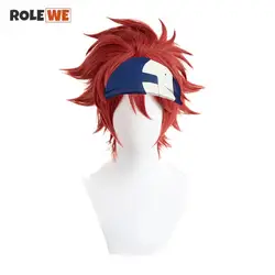 SK8 The Infinity Reki Kyan Cosplay Wig Heat Resistant Hair Synthetic Cosplay Wigs + Wig Cap +  Headband