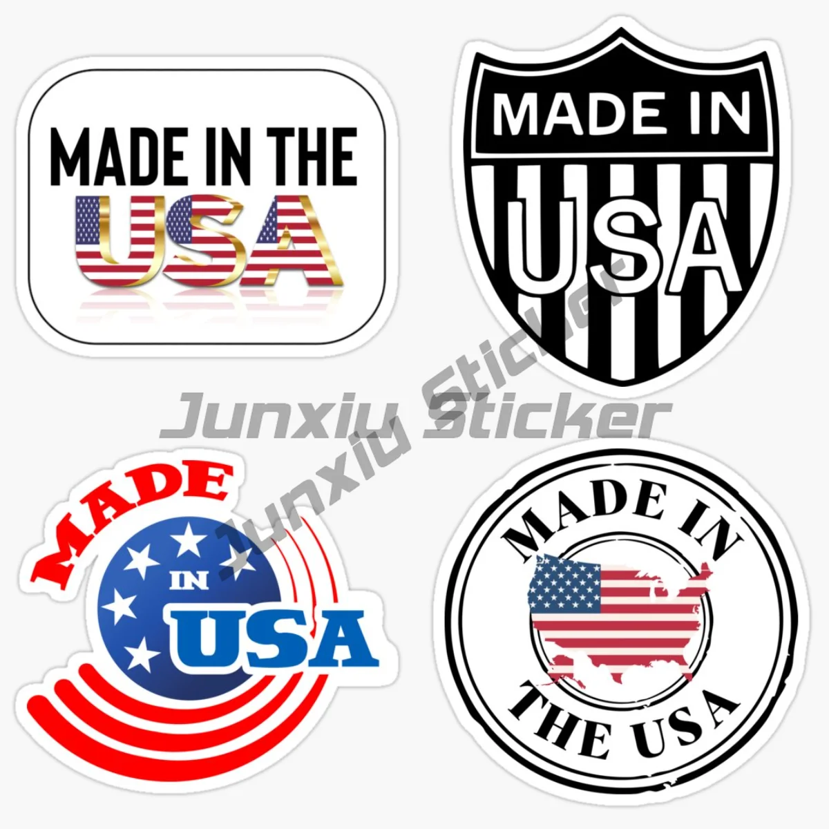 Laptop Accessories Computer - Виниловые наклейки с флагом США для