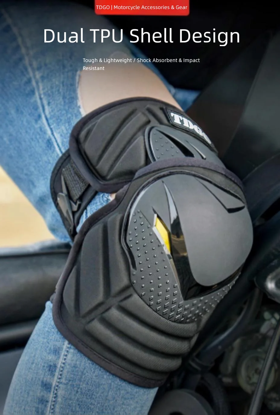 Motorcycle Knee Pad Elbow Prot - Motorcycle Gear For Sale recension och pris
