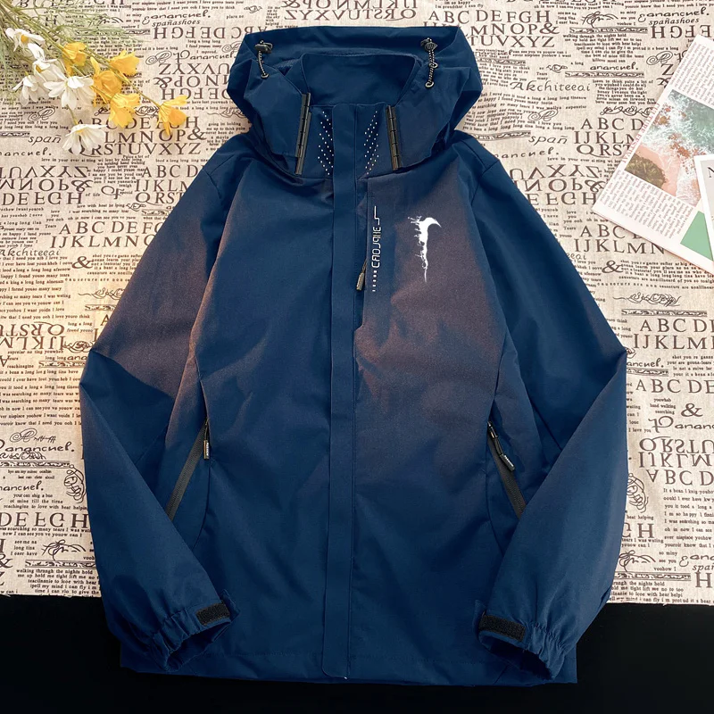 

Men's jacket large size loose fashion trend jacket men's casual lightweight sun protection windproof fashion and comfortable