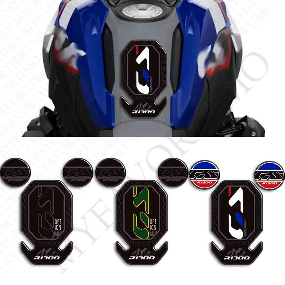 R1300GS Motorcycle 3D Epoxy Resin Protection Tank Pad Stickers Gas Tank Decals For BMW R 1300 GS R1300 2023 2024