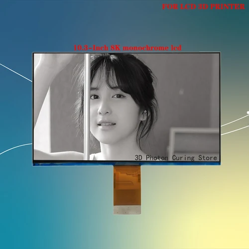 Creality3D Halot-Mage 8K/Mage pro pantalla ips LCD monocromática de 10,3 pulgadas 8K para impresora 3D con placa de soporte de protección de vidrio de 5mm