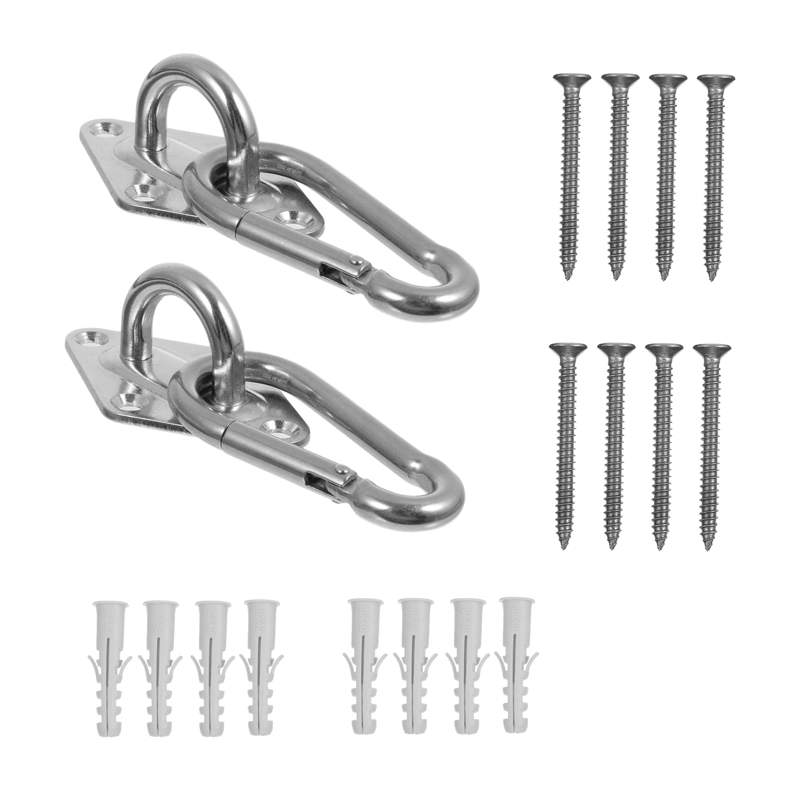 

Multifunctional Metal Swing Outdoor Hammock Replacement Spring Hook Chair Hanging Hook Set Fitness Equipment