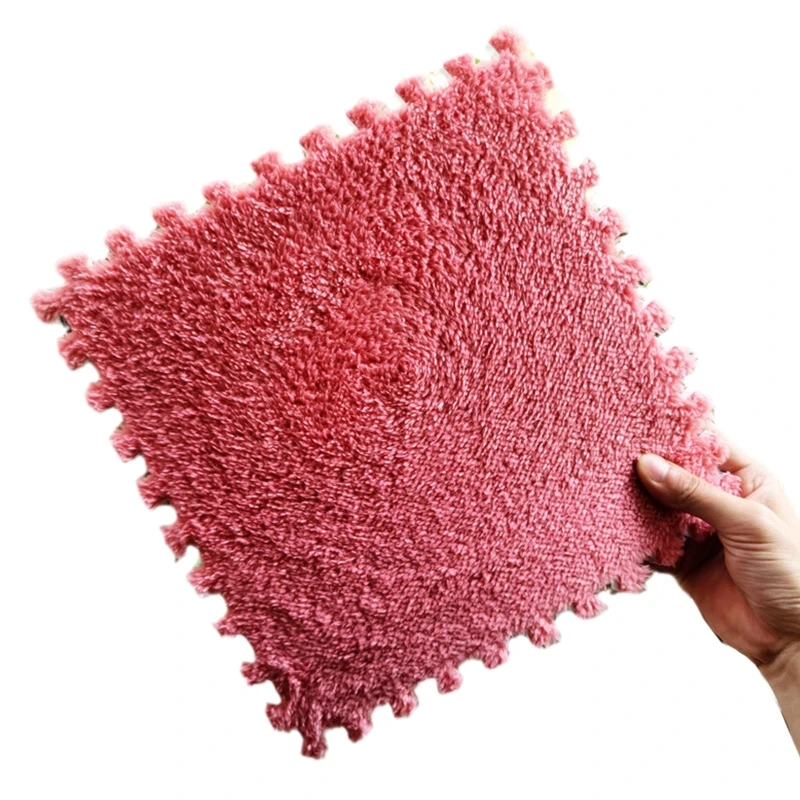 1Pc 連動発泡マット無地ふわふわカーペットパズル床タイルぬいぐるみエリアラグ DIY ジグソーパズルソフトベビーキッズドロップ船