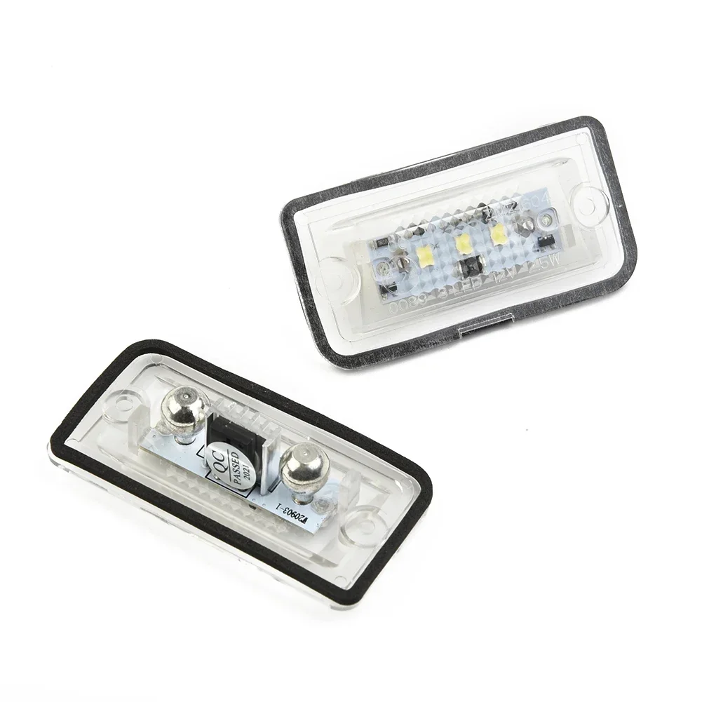 Car LED License Plate Lights For Mercedes CLK W209 A209 C209 Car Headlight Decoration Car Light Low Consumption