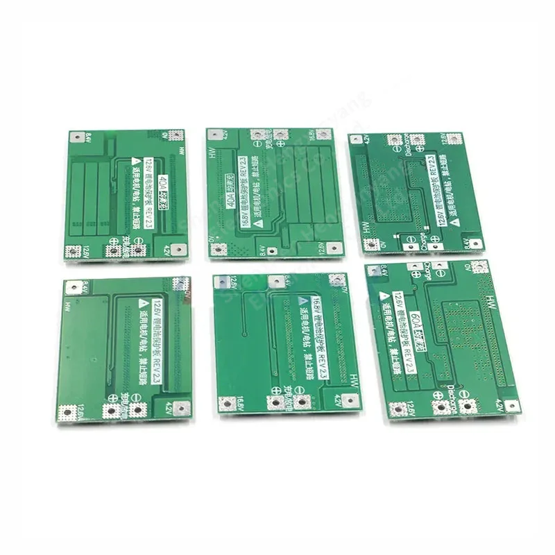 3S/4S 40A 60A Li-ion Lithium Battery Charger Protection Board 18650 BMS for drill motor 11.1v 12.6V/14.8v 16.8v enhance/balance