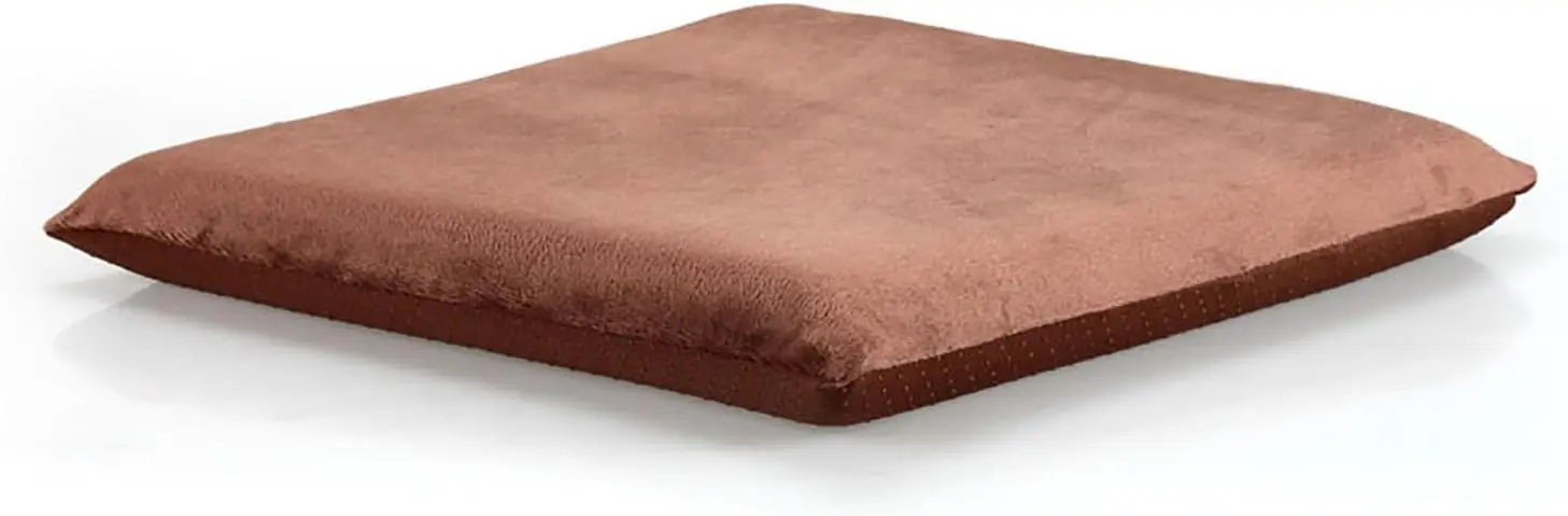 

Квадратная подушка для сиденья стула, подушка для стула из пены с эффектом памяти для кухни, столовой, офиса или автомобиля 18X18 в кофе