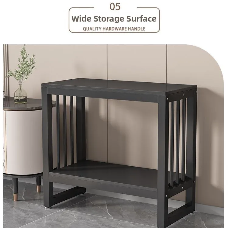 Small Metal Aquarium Stand Iron Art Fish Tank Table Base Cabinet under Shelf Rack Modern Simple Style Customizable Foldable