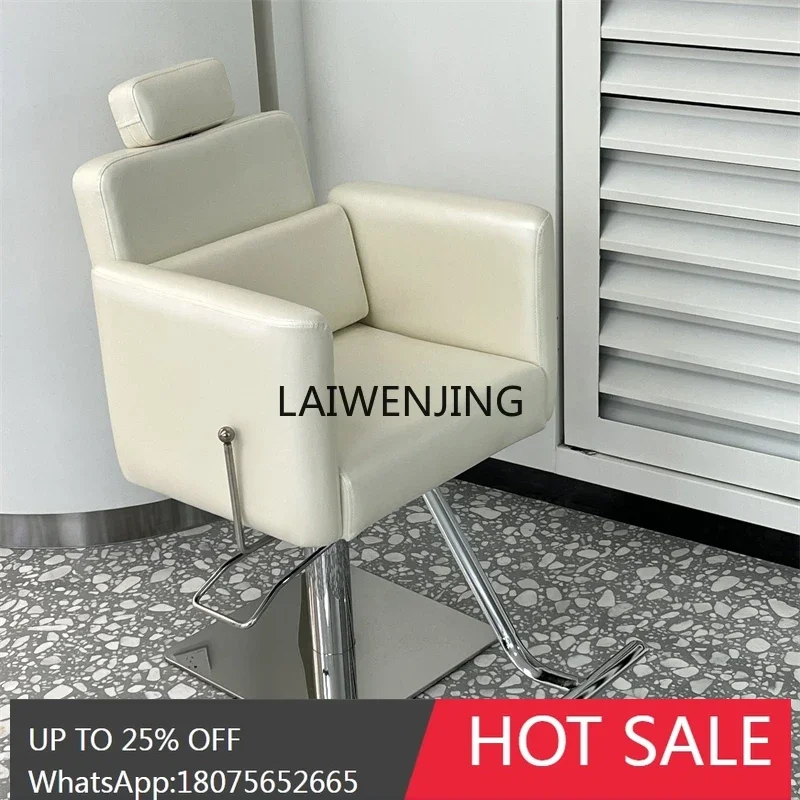 MJY hairdressing can be put down and cut special lift rotating hair cutting chair perm dyeing and shaving chair