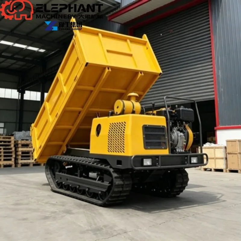 Tracked Transporter Water‑Proof Engine Crawler Transporter Suitable For Dewy And Rain‑Prone Mountain‑side Farms