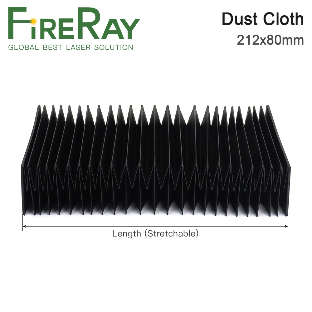 FireRay 212x80mm Dust Cover Organ Cover Dust Cloth Waterproof Dustproof and Oilproof for Fiber Laser Cutting Machine