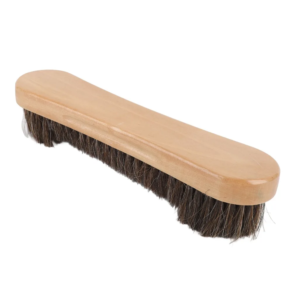 

12 Inch Pool Table Brush Soft Horsehair Solid Wood Billiard Table Brush Pool Table Cleaner Efficient Cleaning