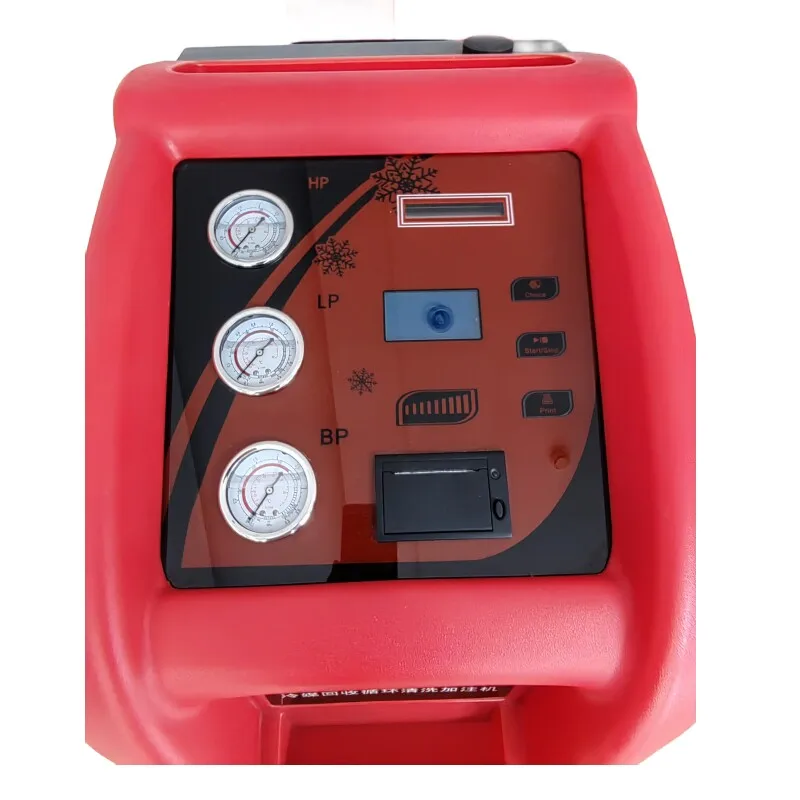 Automatic refrigerant recovery and filling machine, ATC-953A, ATC-963 automatic with pipeline cleaning