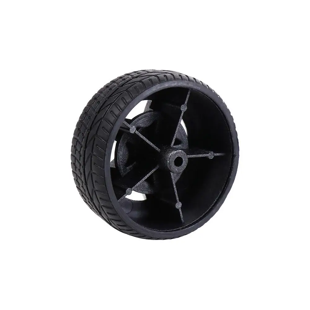

Realistic Rubber Car Tire Model Removable DIY Model Car Wheels Rotatable Vehicle Car Modified Parts Car