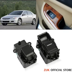 ZUK Rear Left Right Power Window Switch Assy Master Window Switch For HONDA ACCORD 2003 2004 2005 2006 2007 Without LED Type