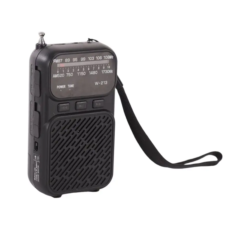 

B92B-Bluetooth Speaker Mini Portable DSP Radio Rechargeable Pocket FM/AM Radio Supports TF Card Headset Music Player