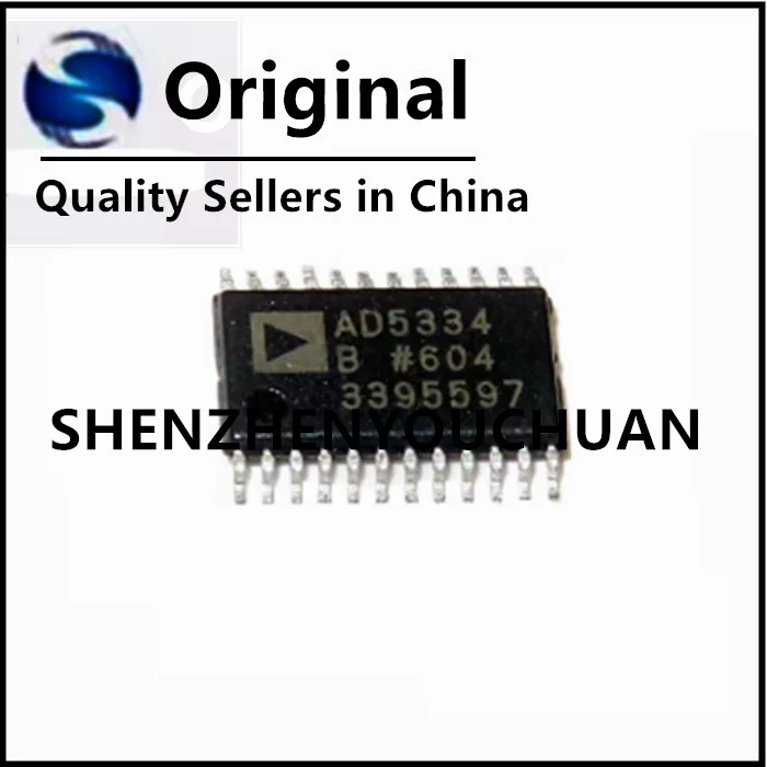 (1-100 Stuk) Ad5334bruz Ad5334b TSSOP-24 Ic Chipset Nieuwe Originele