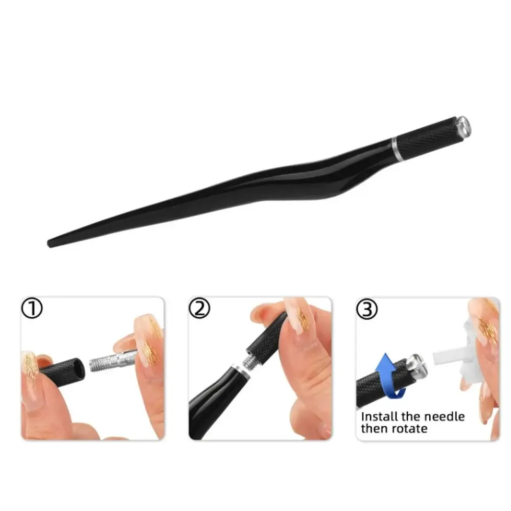 High Quality Acrylic Manual Pen Durable Portable Microblading Pen Easy to Use Makeup Tool