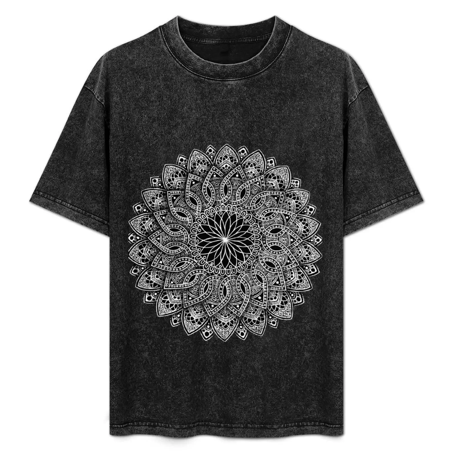 

3D Mandala Design T-Shirt Aesthetic clothing boys whites vintage graphic tee funny meme t-shirts mens tall t shirts