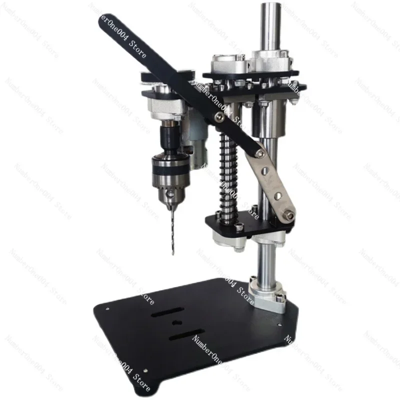 Bench Drill Small Portable B10/B12 Chuck Drilling Bracket 220V Household Precision DIY Variable Speed Drilling Machine Precision