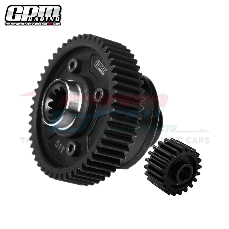 GPM Carbon Steel +7075 Alloy Center Complete Differential For TRAXXAS X-Maxx XRT