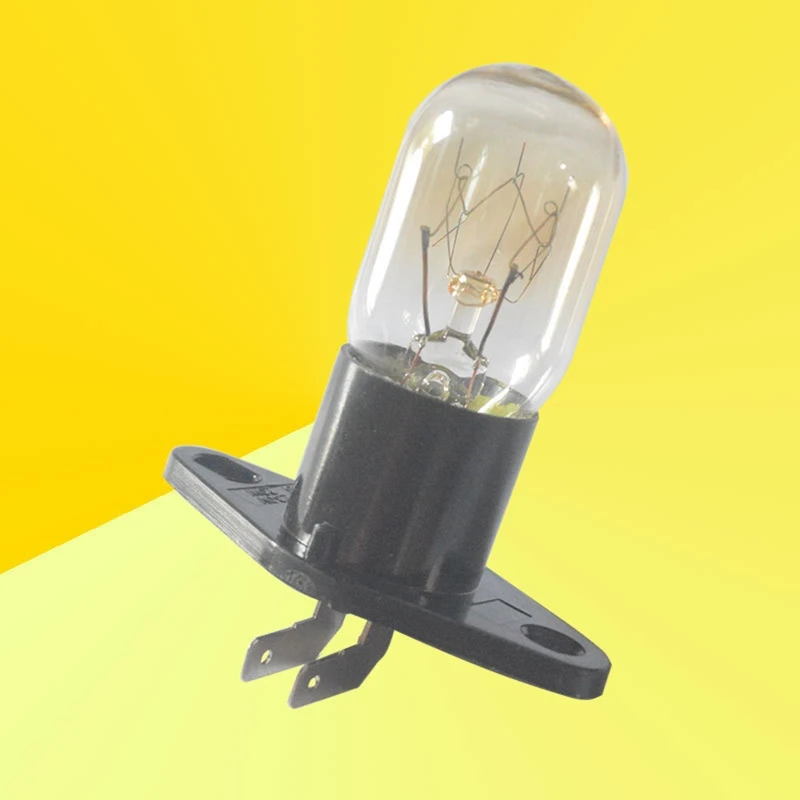 Uniwersalna żarówka do mini piekarnika podstawą 250 V 2 A Lampa mikrofalowa LED Łatwa montażu