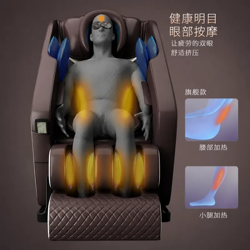 Zero Gravity Space Capsule Massage Chair Full Body Multifunctional Household Luxury Electric Massager Factory Direct