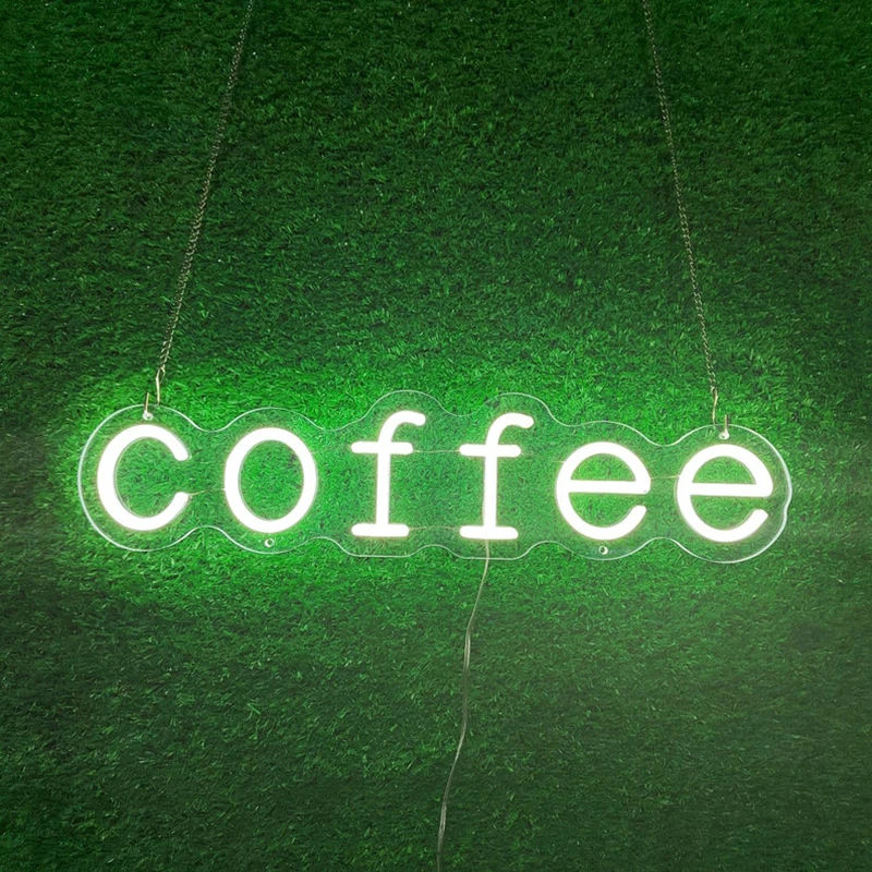 Coffee Neon Sign Shop Decoration Neon Light For Coffee Bar Sign Living Room Wall Decor Restaurant Drink Food LED Neon Wall Decor