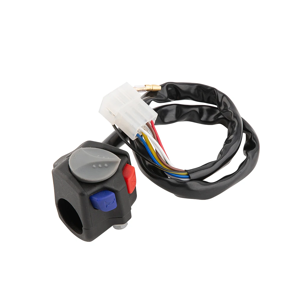 For KTM EXC-F SXF XC TE FE FX Motorcycle Electric Flameout Starter Stop Horn Kill Switch Three Function Switch Button Universal