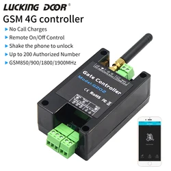 Interruptor de Control remoto para sistema de estacionamiento, abridor de puerta, relé G202 4G Gsm Sms, llamadas gratis