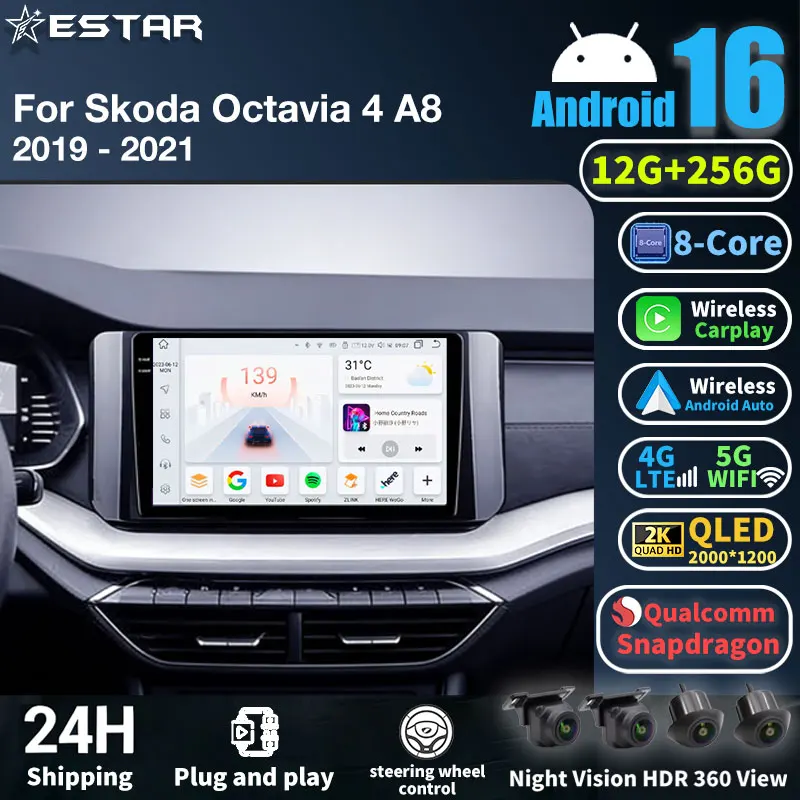 Android 16 Car Radi…