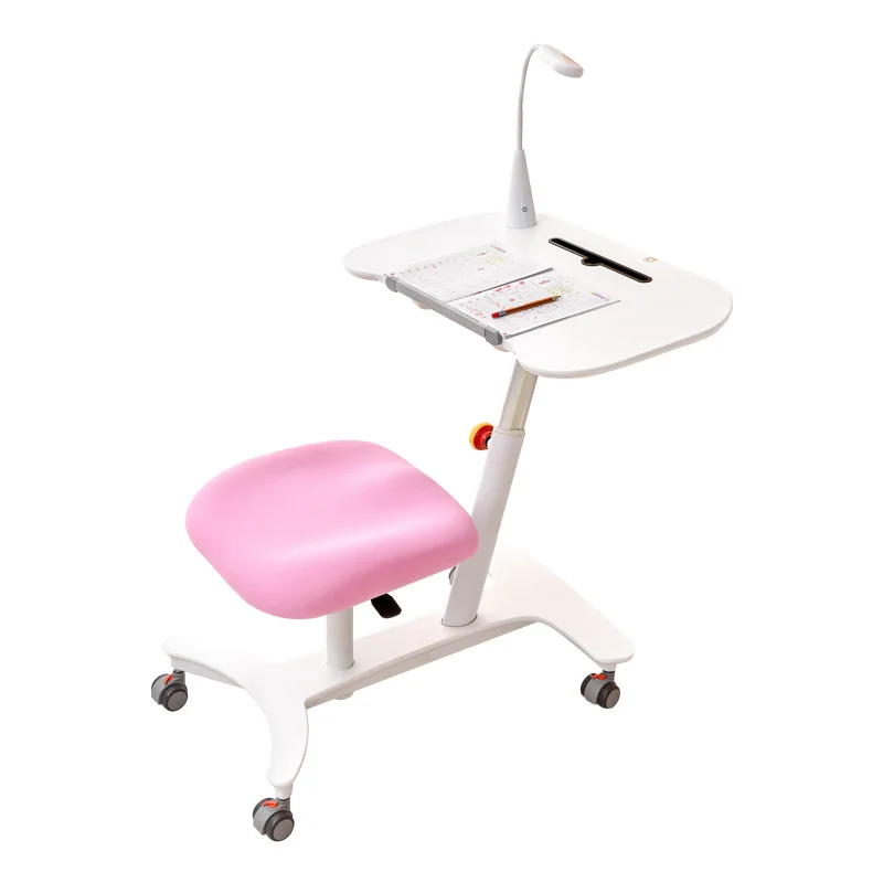 

Children's study table, primary school students can lift and lower writing home desk, small apartment desk