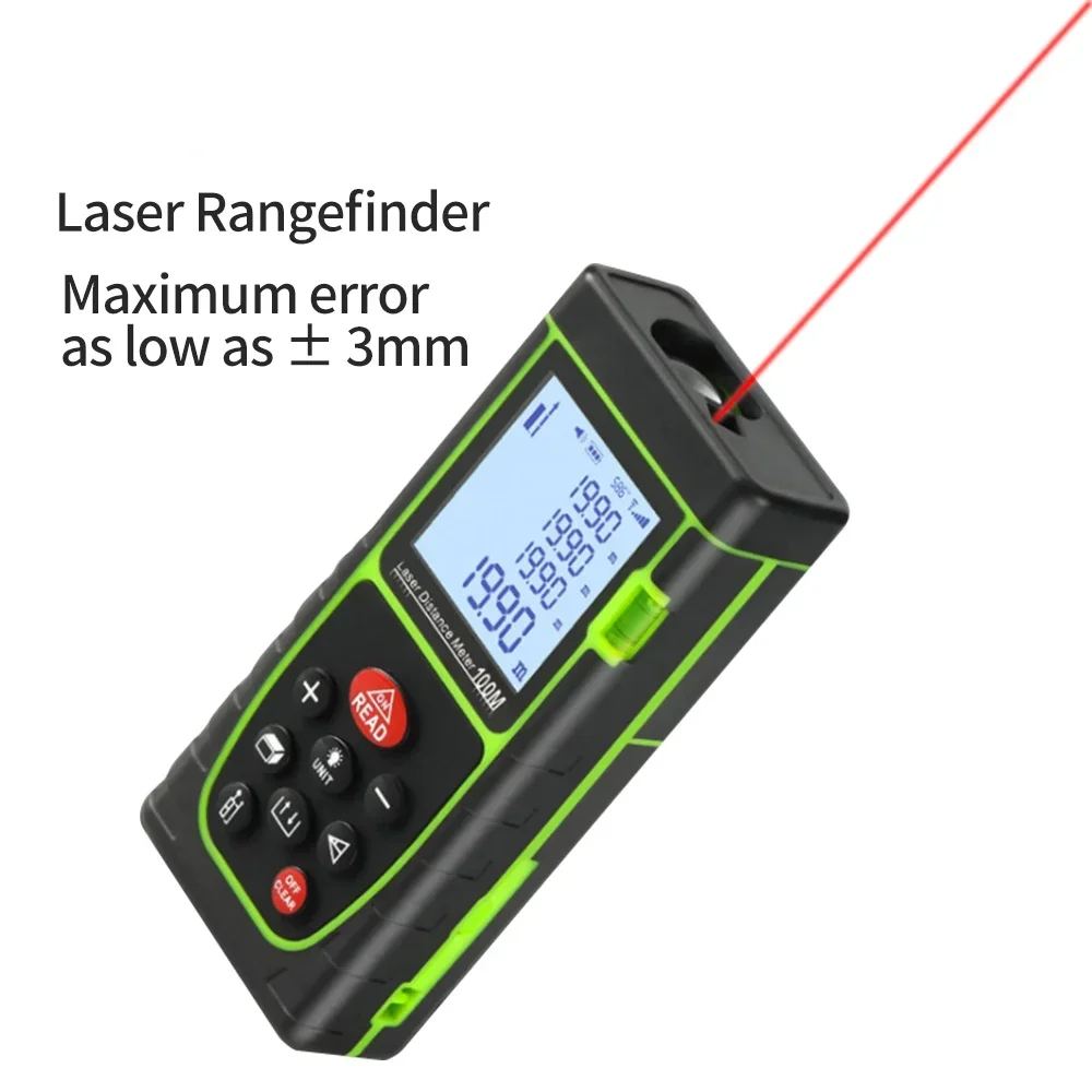 

Laser Distance Meter 40M 60M 80M 100M Rangefinder Tape Range Finder Build Measure Device Ruler Test Tool