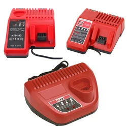 N12 N14 N18 Li-ion Battery Charger for Milwaukee 12 V 14.4V 18V C1418C 48-11-1815/1828/1840 Series Lithium-ion Battery