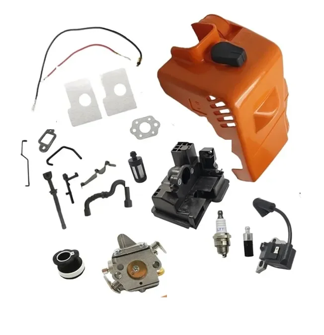 Air Filter Cover For MS180 MS170 017 018 Chainsaw Parts Replacement Fuel Saw Engine Cylinder Head Kit Air Filter Cover