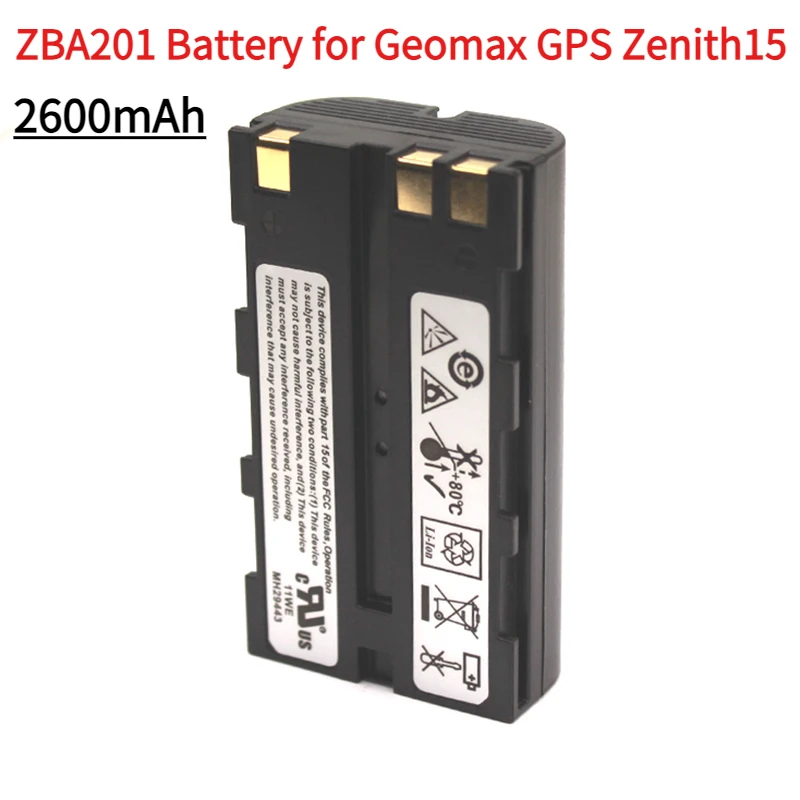 

High Quality ZBA201 Battery for Geomax GPS Zenith15 Data Collector 7.4V 2600mAh Li-ion Battery