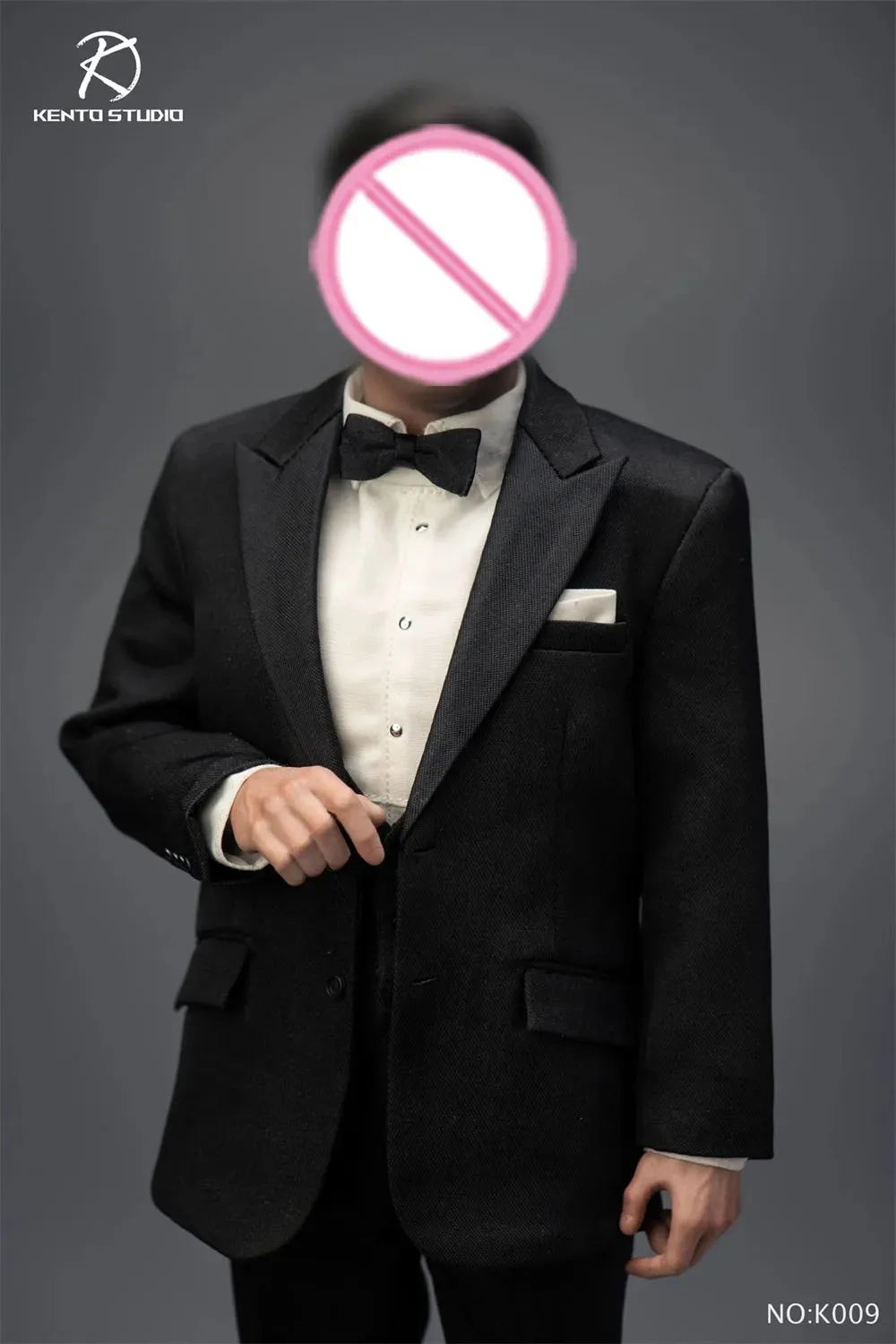 Kento Studio K008 K009 1/6, chaleco negro de soldado, conjunto de cuerpo, modelo de ropa, accesorios de juguete aptos para figura de acción de 12 ", disponible