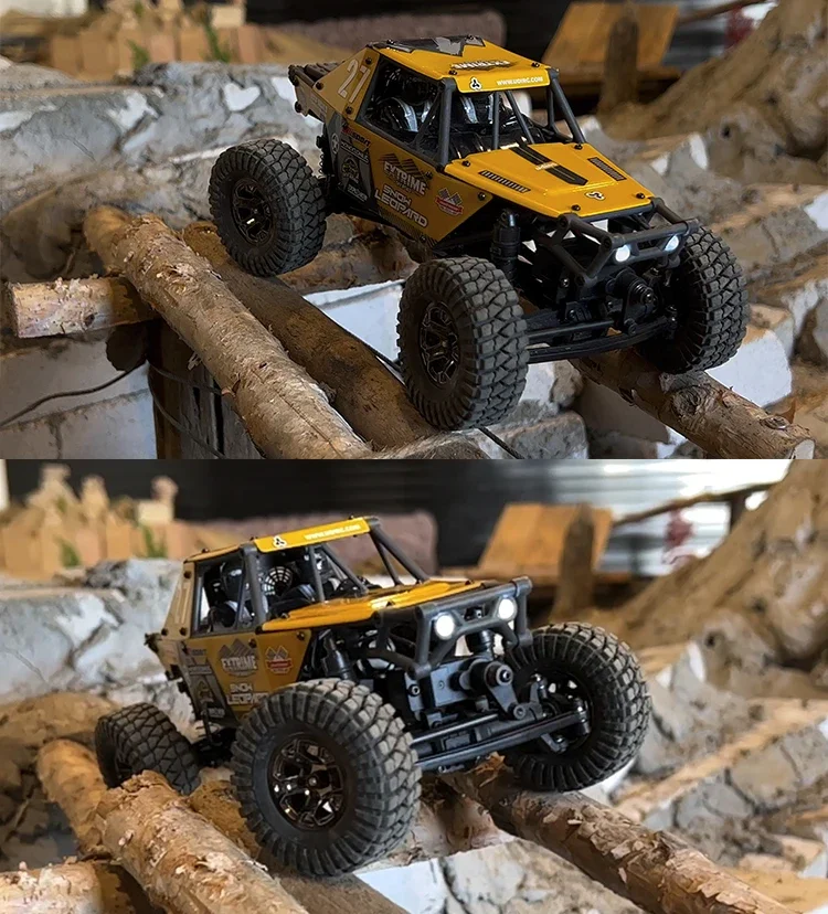 1/24 RC Crawler UDIRC UCX2405 Brushless/Brushed Motor 4WD Off-road Mini Rock Crawler Climbing Vehicle RTR RC Car Toys