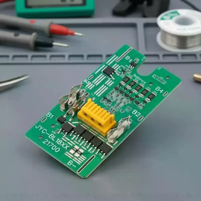 BMS PCBA For 18V Li-ion Battery Case Balance Charging Circuit Board Lithium Ion Batteries Pack BL1830 BL1860 BL1890