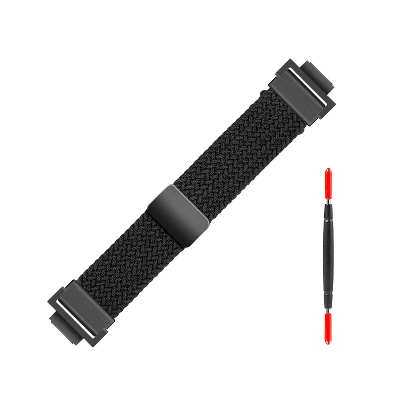 Magnetic Canvas Watch Strap For Casio G-SHOCK DW5600 5610 GBX-100 GBA-800 GMA-B800 GMD-B800 GBD GA-800 Braided Nylon Watch band