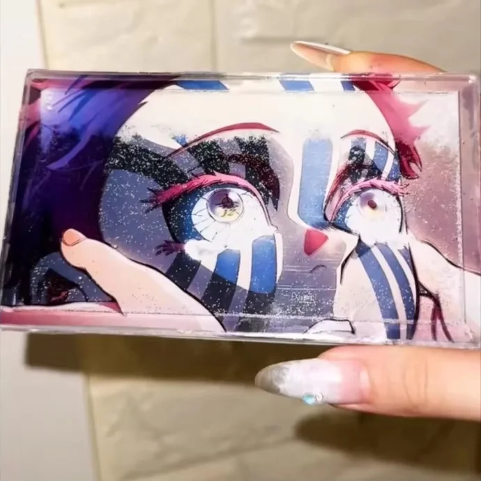 Nieuwe Demon Slayer Anime Figuur Fanren Komatsu Figuren Transformeert In Vloeiende Zandvallen Verliefd Met Sneeuw Genezen Vloeiende Zand Speelgoed