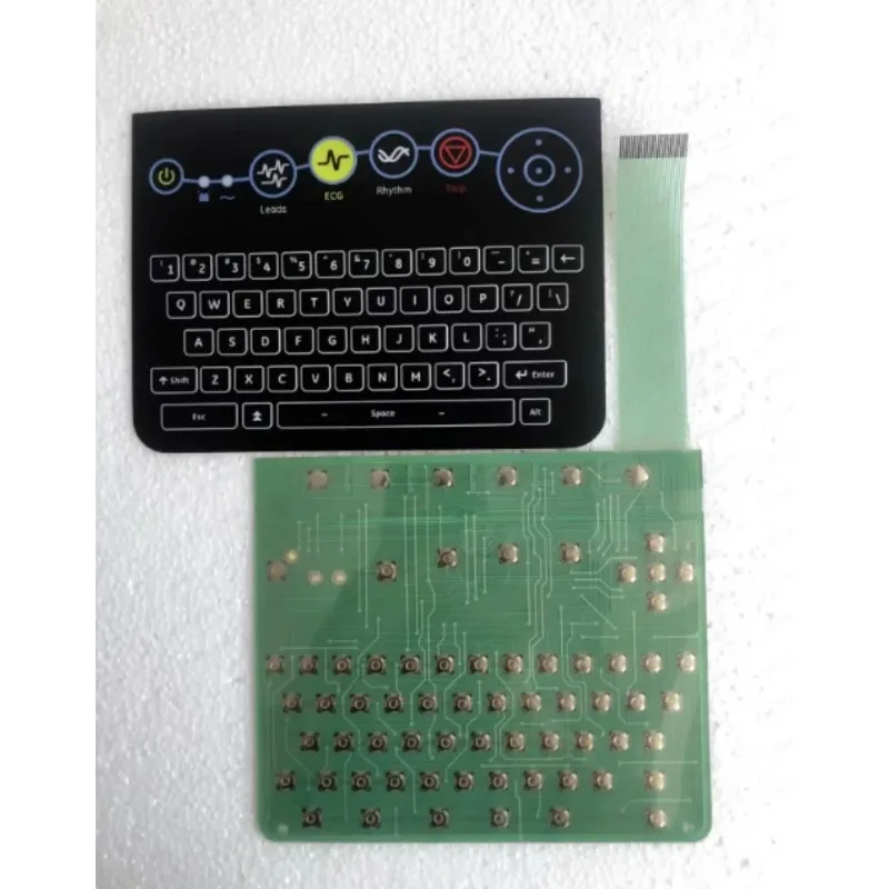 2000 Electrocardiograph Key Board Switch Panel Key Membrane Main Board Keyboard