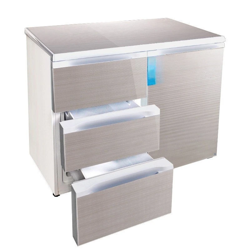 

Horizontal Cabinet Drawer Built-in Small Energy Saving Copper Tube Refrigerator for Household
