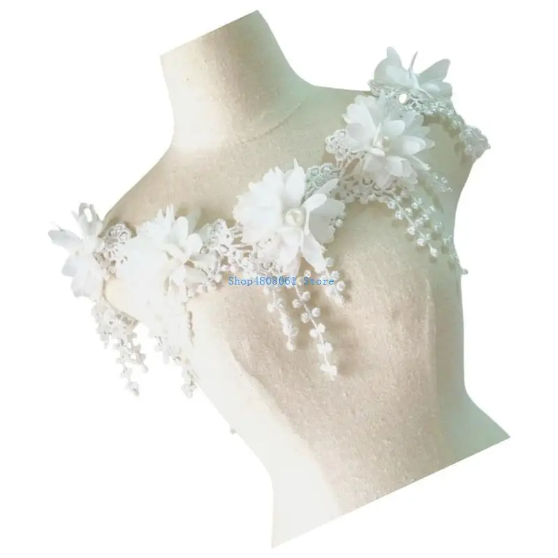 

T3LC Handmade Fringe Trim Stylish Clothing and Personality Crafts Tassels Trimming for Garment Embellishments