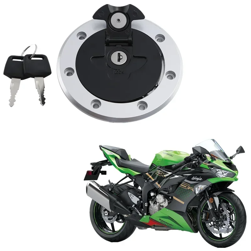 

For Kawasaki Ninja ZX6R ZX7R ZX9R ZX600 ZZR600 Motorcycle Accessories Fuel Gas Tank Cap Cover Lock Key Motorbike